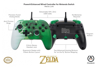 Геймпад PowerA для Nintendo Switch Heroic Link 1