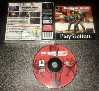 Millennium Soldier Expendable original [PS1, английская версия] USED