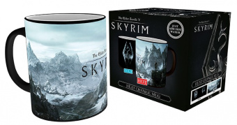 Кружка Хамелеон Skyrim Dragon Symbol 320 мл ABYstyle