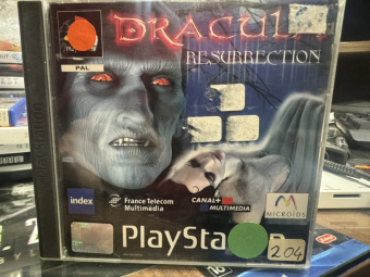 Dracula  The Resurrection original [PS1, английская версия] USED