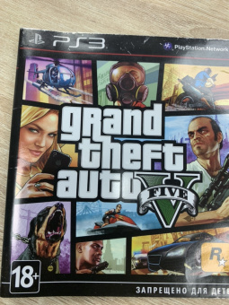 Обложка игры Grand Theft Auto V PS3