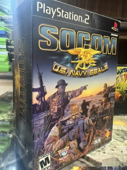 SOCOM U.S. NAVY SEALS (с гарнитурой) (NTSC) [PS2] USED