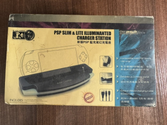 Док станция для PSP Slim с подсветкой