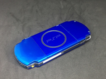 PSP 3000 Blue 5