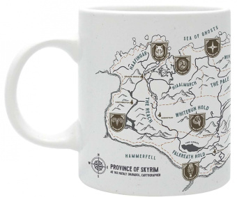 Кружка Skyrim Map 320 мл ABYMUGA400 ABYstyle  1