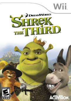 Shrek the Third (Шрек 3) [Wii, английская версия] USED