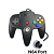 картинка Проводной геймпад для Nintendo 64 (черный). Купить Проводной геймпад для Nintendo 64 (черный) в магазине 66game.ru