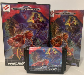 Полная реплика Castlevania The New Generation с мануалом [Sega]