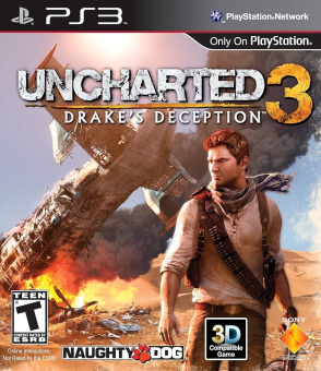 Uncharted 3  Иллюзия Дрейка (с поддержкой 3D) [PS3, русская версия] USED