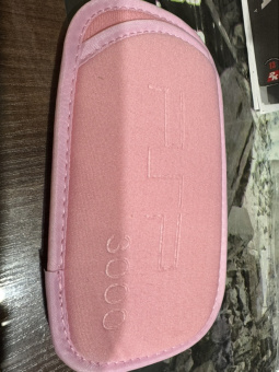 PSP Slim чехол защитный мягкий для 2000  3000 моделей розовый