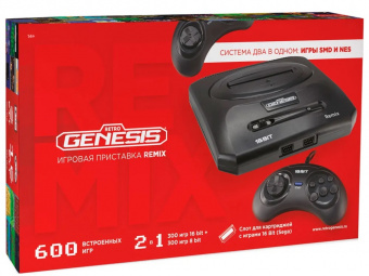 Retro-Genesis Remix Wired (8+16Bit) + 600 игр