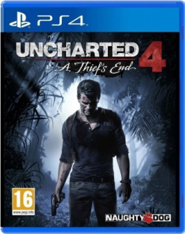 Uncharted 4  Путь вора [PS4, русская версия] USED