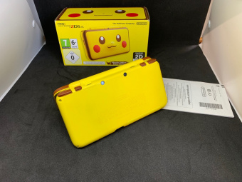 New Nintendo 2DS XL  Pikachu Edition Luma + Игры (USED) 4