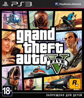 Grand Theft Auto V (GTA 5) (Русские субтитры) [PS3]