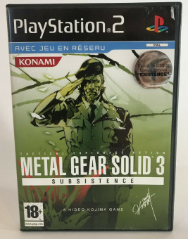 Metal Gear Solid 3 Subsistence [PS2] USED