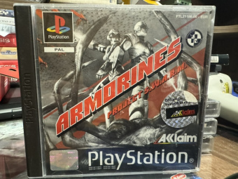 Armorines  Project S.W.A.R.M. original [PS1, английская версия] USED