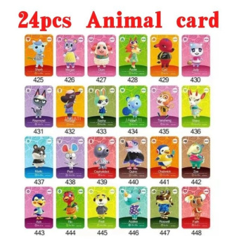 24 карты Amiibo Animal Crossing New Horizons с NXP чипом