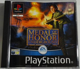 Medal of Honor Underground [PS1, английская версия] USED