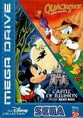 картинка Disney Collection - Castle of Illusion & Quack Shot [английская версия][Sega]. Купить Disney Collection - Castle of Illusion & Quack Shot [английская версия][Sega] в магазине 66game.ru