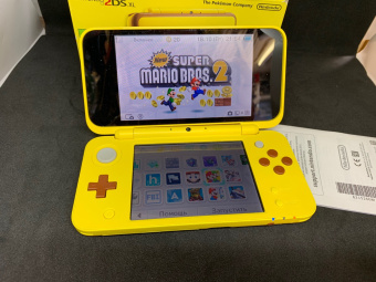 New Nintendo 2DS XL  Pikachu Edition Luma + Игры (USED) 2
