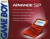 Game Boy Advance SP Nintendo (Original)  Red. Купить Game Boy Advance SP Nintendo (Original)  Red в магазине 66game.ru