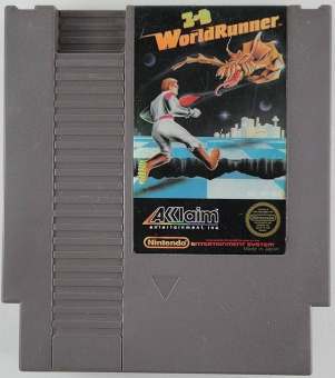 Nintendo NES 3-D Battles of WorldRunner ORIGINAL !!! PAL