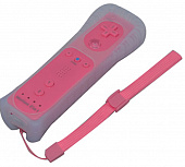картинка Игровой контроллер Wii Remote (розовый) с Motion Plus. Купить Игровой контроллер Wii Remote (розовый) с Motion Plus в магазине 66game.ru