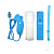 картинка Комплект джойстиков Nintendo Wii Remote + Wii Nunchuk (голубой) с Motion Plus. Купить Комплект джойстиков Nintendo Wii Remote + Wii Nunchuk (голубой) с Motion Plus в магазине 66game.ru