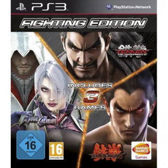 Fighting Edition Tekken 6+Soul Calibur 5+Tekken Tag Tournament 2 (PlayStation 3, Русские субтитры)
