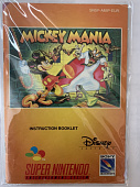 картинка Мануал Mickey Mania SNES. Купить Мануал Mickey Mania SNES в магазине 66game.ru