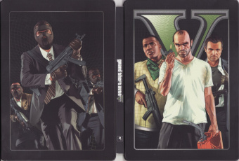 Grand Theft Auto V - Special Edition SteelBook [Xbox 360, русские субтитры] 1