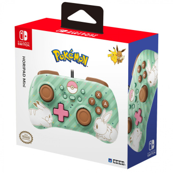 HORIPAD Mini (Pikachu & Eevee) для консоли Switch (NSW-279U)