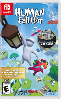 Human Fall Flat с художественными картами   [Nintendo Switch, русские субтитры]