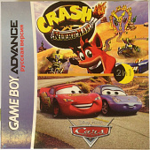 картинка 2in1 Crash nitro,Cars[GBA]. Купить 2in1 Crash nitro,Cars[GBA] в магазине 66game.ru