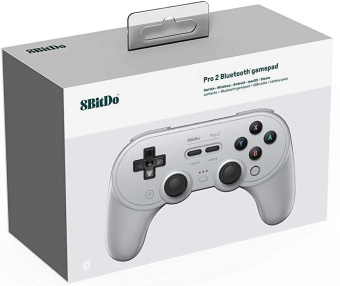 Геймпад 8BitDo Pro 2 Bluetooth White Edition