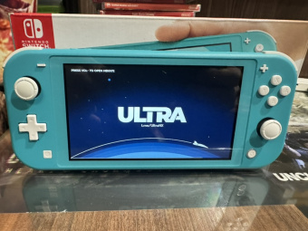 Nintendo Switch Lite (Бирюзовый) Hwfly+128GB игры НОВАЯ!
