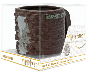Кружка 3D Harry Potter Diagon Alley 500 ml ABYMUG521 1