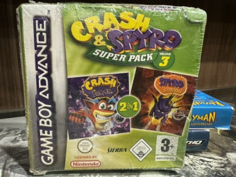 Crash & Spyro Super Pack Volume 3 original [GBA] NEW !