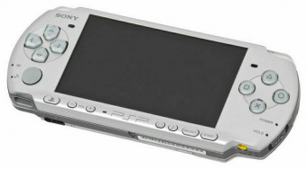 PSP 3000 Pearl White + 32GB (~2300 Игр) [USED]