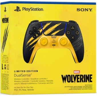 Геймпад DualSense Marvels Wolverine Yellow Limited Edition