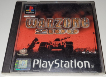 Warzone 2100 original [PS1, английская версия] USED
