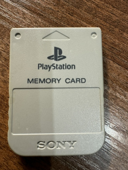 Карта памяти для PS1 оригинальная
