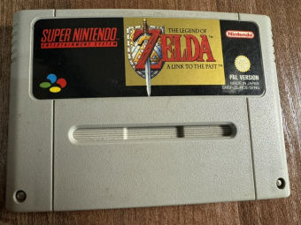 The Legend of Zelda A Link to the Past (SNES PAL) ORIGINAL Б У