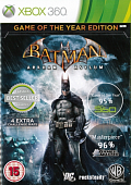 картинка Batman: Arkham Asylum - Game Of The Year Edition [Xbox 360, английская версия]. Купить Batman: Arkham Asylum - Game Of The Year Edition [Xbox 360, английская версия] в магазине 66game.ru