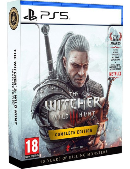 Ведьмак 3  Дикая Охота Полное Издание 10 Years Steelbok [PS5, русcкая версия]