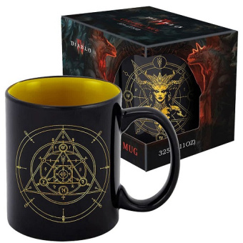 Кружка Diablo IV  Lilith - Gold Edition 325 мл