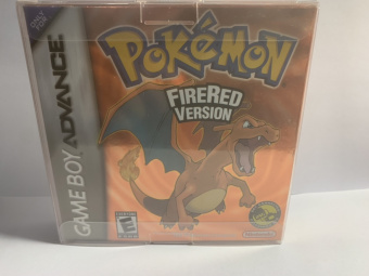 Pokemon - Fire Red Version  в коробке и с сохранением [GBA] [GBA]
