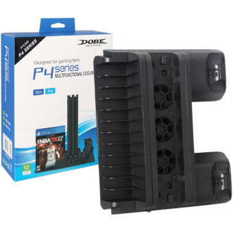 Подставка для PS4 Slim & Pro Multi-Functional Cooling Stand DOBE (TP4-882)