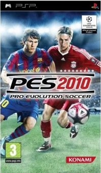 Pro Evolution Soccer 2010 [РSP, английская версия] USED