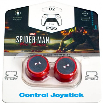 Накладки на стики для геймпада DualSense Spider-Man XXL